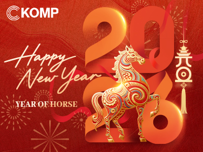 KOMP 2026 New Year's Day Holiday Notice